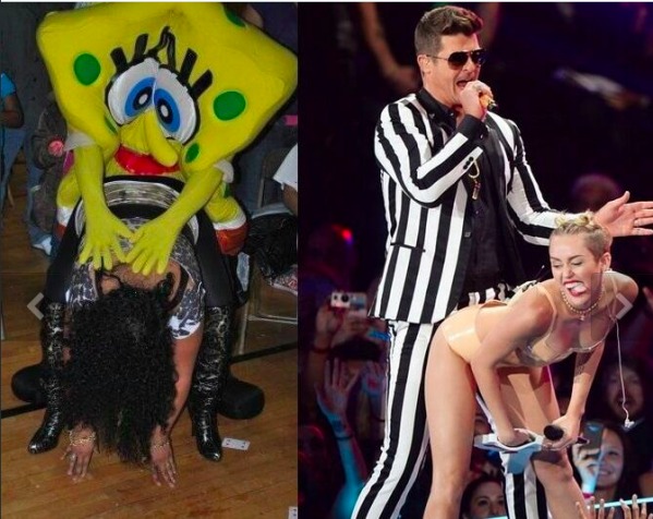 Miley mõju Spongebobile ja Cherile