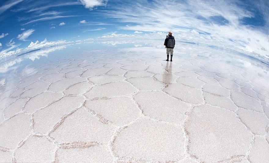 Salar de Uyuni Üks maailma suurimaid peegleid Boliivia 2