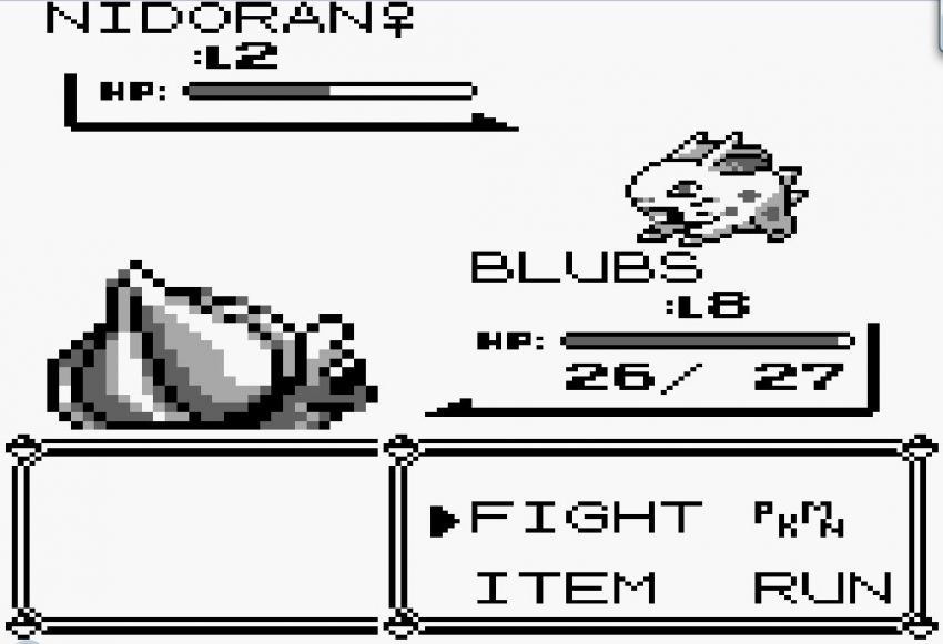 1996 – Pokemon Red and Blue – Gameboy