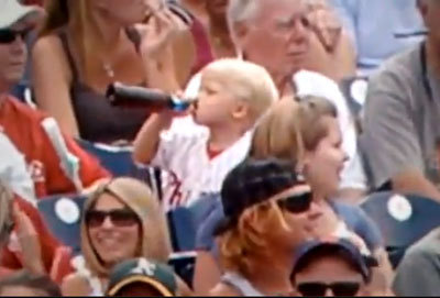 Õlu pesapallimängu ajal